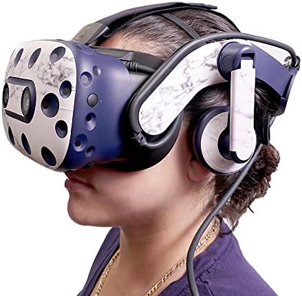 עור אדיסקינס תואם אוזניות HTC Vive Pro VR - HoundStooth | כיסוי עטיפת מדבקות ויניל מגן, עמיד וייחודי ויניל | קל ליישום, להסיר